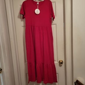 Anrabess, dress, rose color size small